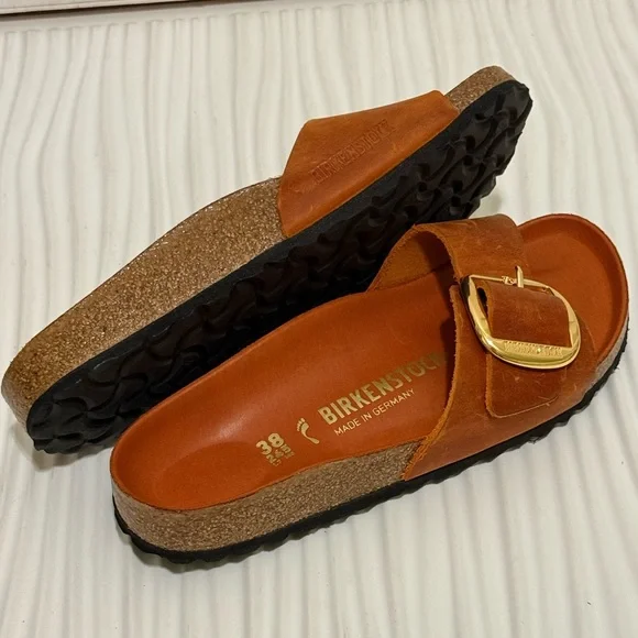 Birkenstock women sandal Marid big buckle 38,size 7 - Picture 6 of 11